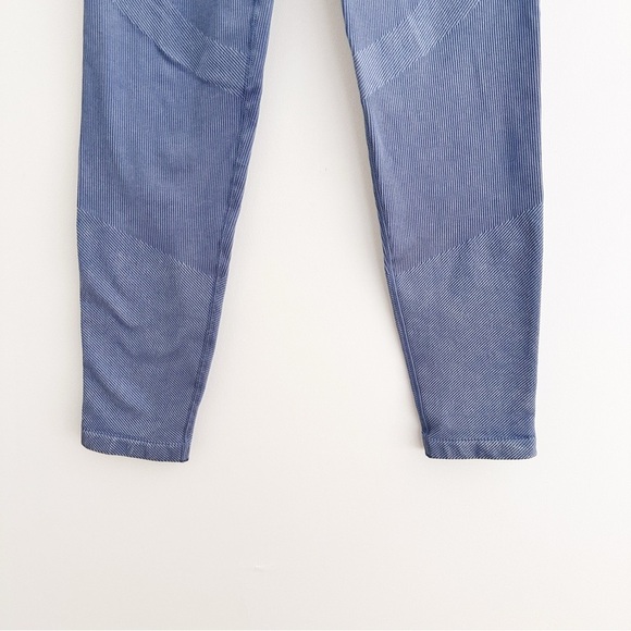 JoyLab Dusty Blue Ribbed High Rise Leggings - Picture 5 of 8